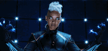 X-Men Storm Fighting Pose GIF