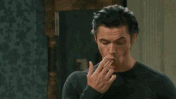 Xander Kiriakis Finger Eating GIF