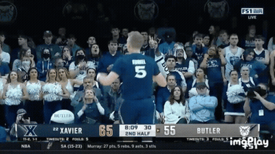 Xavier Vs Butler Live Basketball GIF