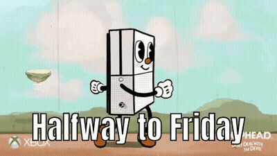 Xbox Box Running Halfway To Friday GIF