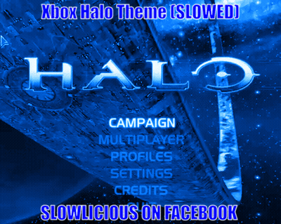Xbox Halo Theme Slowed Slowlicious Facebook GIF