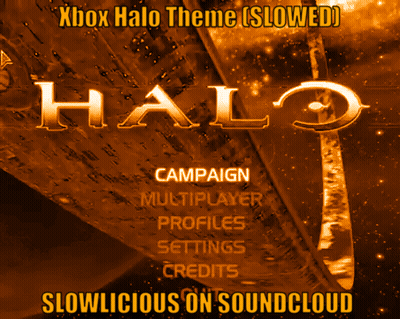 Xbox Halo Theme Slowed Slowlicious On Soundcloud On Screen GIF