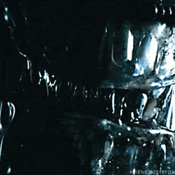 Xenomorph Gets Angry GIF