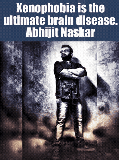 Xenophobia Is The Ultimate Brain Disease Abhijit Naskar Poster GIF
