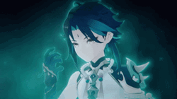 Xiao Glowing At Night GIF