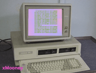 Xmooner Old Eagle PC Computer GIF
