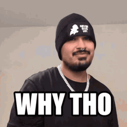 Y Tho Man In Black Facepalm GIF
