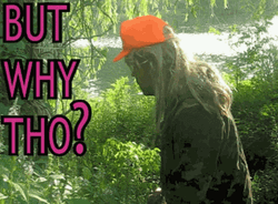 Y Tho Man On Grassy Riverbank GIF