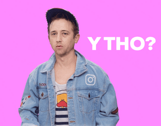 Y Tho Man Wearing Denim Jacket GIF