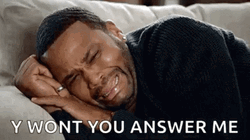 Y Wont You Answer Me Man Crying GIF