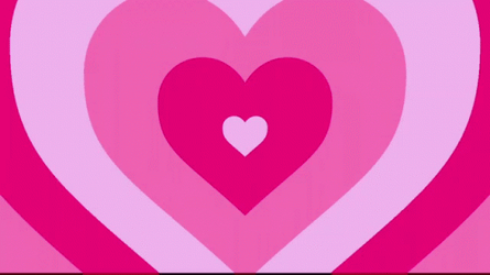 Y2k Powerpuff Girls 2000 Famous Pink Heart GIF