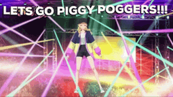 Ya Boy Kongming Eiko Dance Let's Go Piggy Poggers GIF