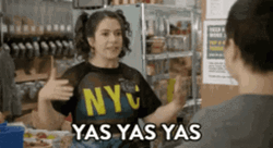 Yaaas Abbi Jacobson GIF