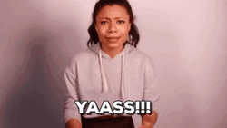 Yaaas Girl Applause GIF