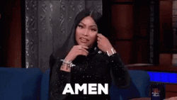 Yaas Nicki Minaj Amen GIF