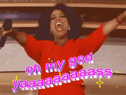 Yaas OMG Oprah Winfrey GIF