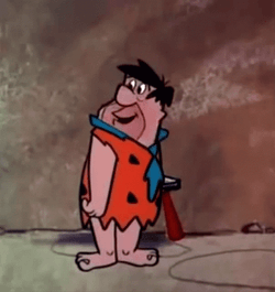 Yabba Dabba Doo Fred Flintstone Excited GIF