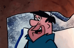 Yabba Dabba Doo Fred Flintstone In Bed GIF