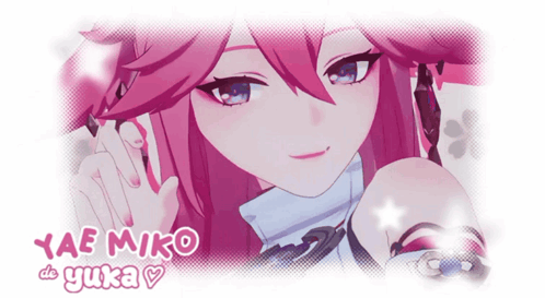 Yae Miko De Yuka Girl GIF