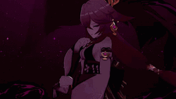 Yae Miko Sky Kitsune Burst GIF