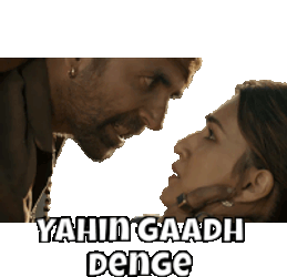 Yahin Gaadh Denge Gaadh Do Sticker GIF