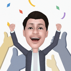 Yahoo Animated Man Hands In The Air GIF