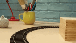 Yahoo Chas Morph Train Ride GIF