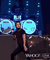 Yahoo Live Of Ronnie Radke GIF