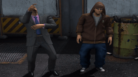 Yakuza 3 Right Foot Creep GIF