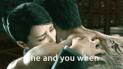 Yakuza Couple Hugging Me And You Meme GIF