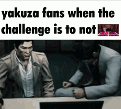 Yakuza Fans Challenge Walk Away Meme GIF