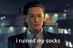 Yakuza Tetsu Tachibana Ruined My Socks GIF
