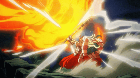 Yamato Blocking Attack GIF