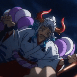 Yamato Holding Head Panicking GIF