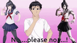 Yandere Simulator Anime No Please GIF