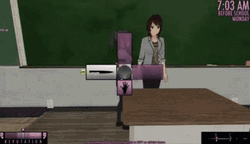 Yandere Simulator Ayano Aishi Anime Teacher GIF
