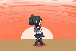 Yandere Simulator Ayano Aishi Chibi GIF