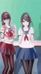 Yandere Simulator Ayano Aishi Dance GIF