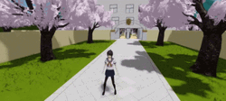Yandere Simulator Ayano Aishi Running GIF