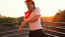 Yandere Simulator Funny Guy Cosplayers GIF
