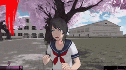 Yandere Simulator Heart Broken Ayano Aishi GIF