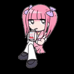 Yandere Simulator Inkyu Basu Chibi GIF