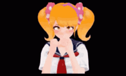 Yandere Simulator Raibaru Fumetsu Shy GIF