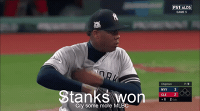 Yankees Pitcher Preparing To Throw GIF