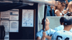 Yankees Sweep Brett Gardner Bat Hitting GIF