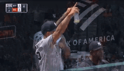 Yankees Sweep Gleyber Torres Cowboy Dance GIF