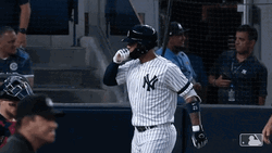 Yankees Sweep Thankful Gleyber Torres Flying Kiss GIF