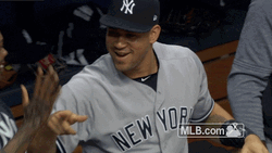 Yankees Win And Players Smiling GIF