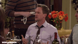 Yapping Neil Patrick Harris Alyson Hannigan HIMYM GIF