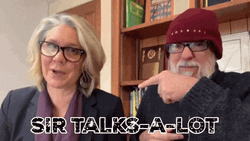 Yapping Old Couple Taunting Sir Talks Alot  GIF